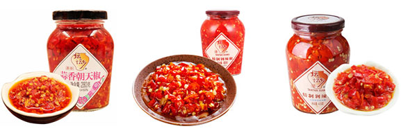 剁辣椒自動(dòng)化灌裝機(jī)設(shè)備,全自動(dòng)剁辣椒灌裝生產(chǎn)線