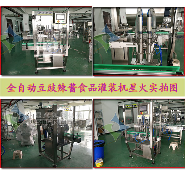 豆豉辣醬食品灌裝機